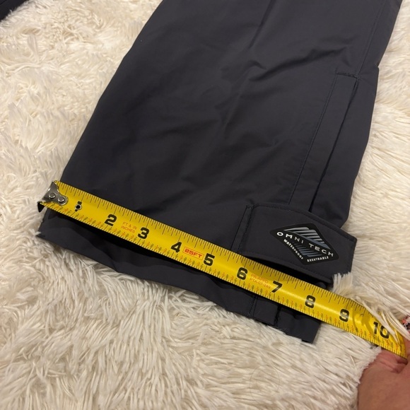 Columbia Omni-tech Vertex Woman’s gray ankle zip mesh lined nylon pants large - Picture 4 of 14